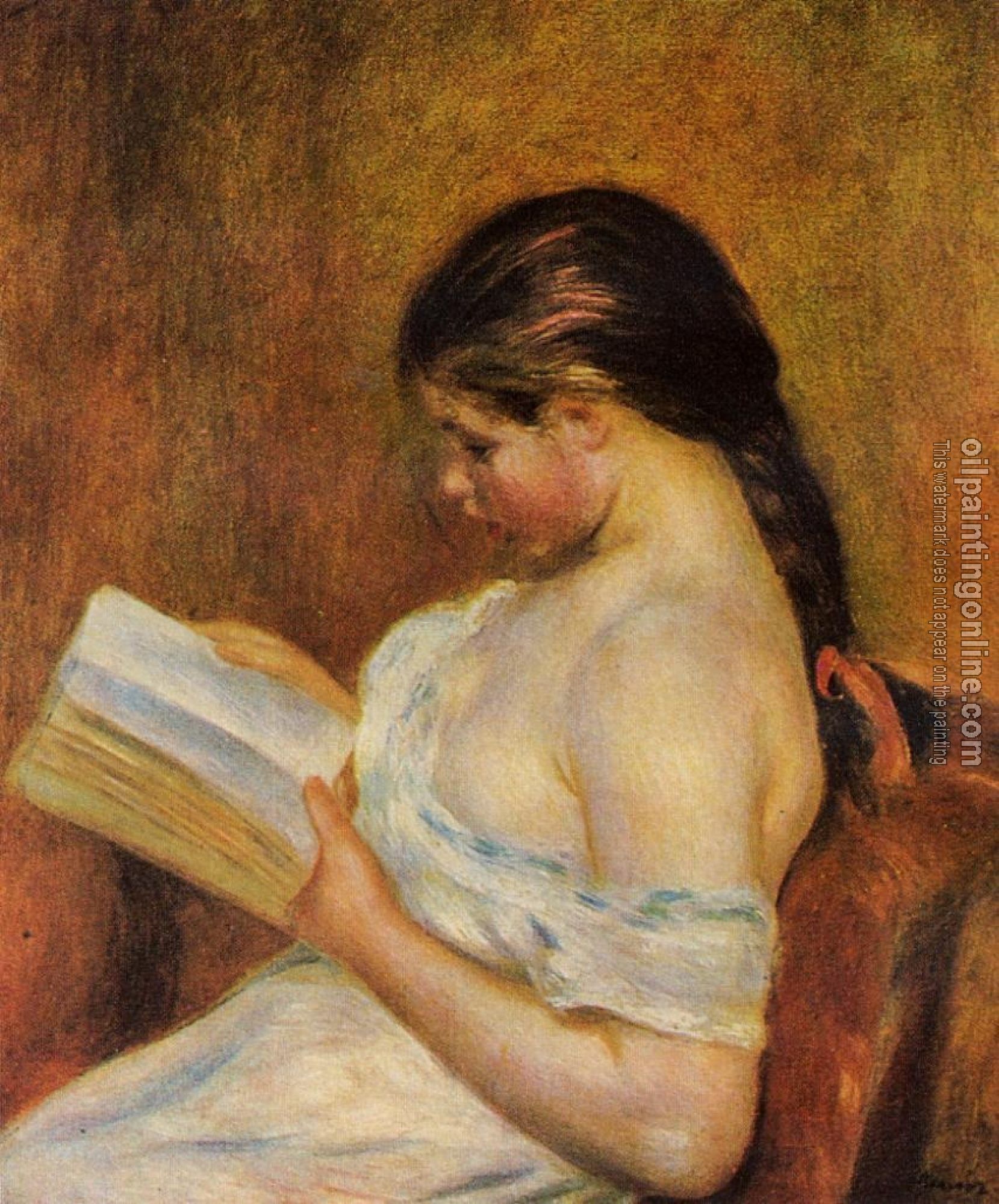 Renoir, Pierre Auguste - Young Girl Reading